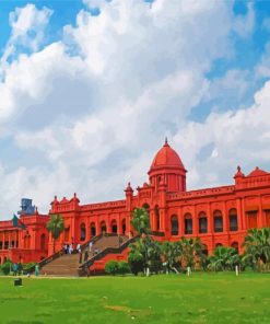 Ahsan Manzil Museum Bangladesh Paint By Numbers
