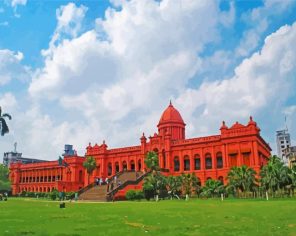 Ahsan Manzil Museum Bangladesh Paint By Numbers