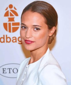 Alicia Vikander Actress Paint By Number