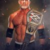 American Professional Wrestler Bill Goldberg Paint By Numbers