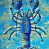Blue Lobster Paint By Numbers
