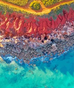Broome Australia Landscape Paint By Numbers