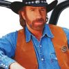 Chuck Norris Paint By Numbers
