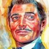 Clark Gable Art Paint By Numbers