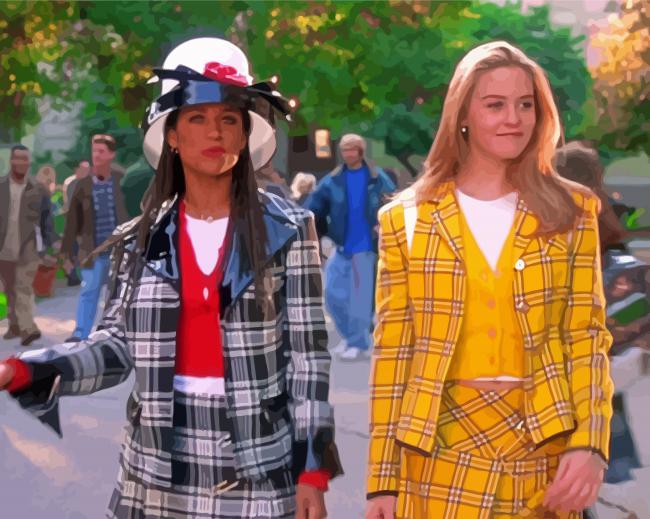 Clueless Characters Paint By Numbers