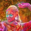 Colorful Indian Festival Paint By Number