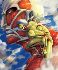 Colossal Titan Manga serie Paint By Numbers