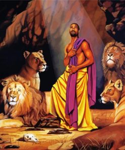 Daniel In The Lion Den Paint By Numbers