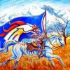 Denver Broncos Paint By Numbers