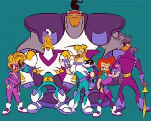 Disney Mighty Ducks Paint By Number