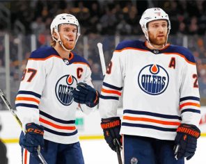 Edmonton Oilers Players Paint By Numbers