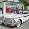 Edsel Ford Car Art Paint By Numbers
