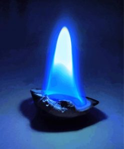 Fire Blue Flame Paint By Numbers
