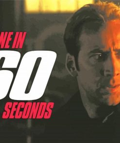 Gone In 60 Seconds Poster Paint By Number