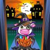 Halloween Cow Paint By Number