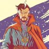 Illustration Doctor Strange Paint By Numbers