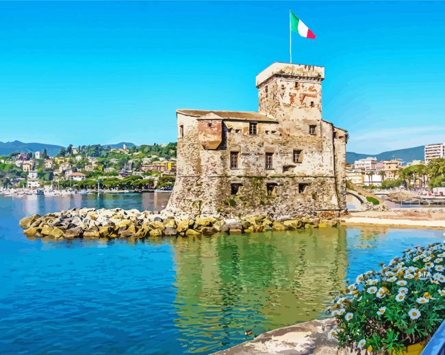 Italy Rapallo Paint By Number