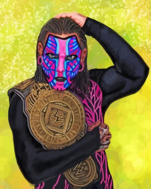 Jeff Hardy Art Paint By Numbers