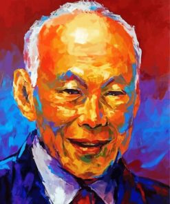 Lee Kuan Yew Paint By Numbers
