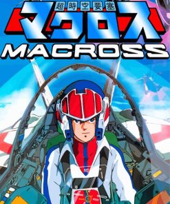 Macross Anime Poster Paint By Numbers