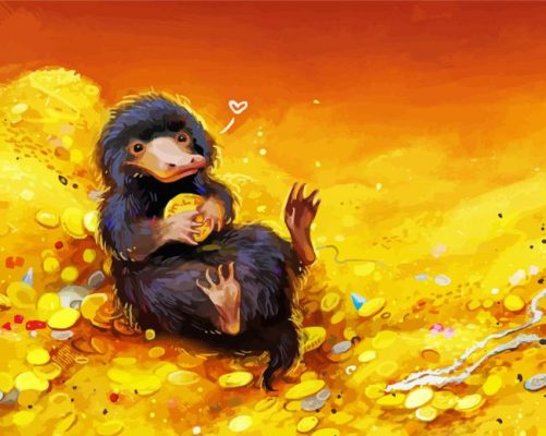 Niffler Art Paint By Numbers
