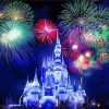 Night Disney Fireworks Paint By Numbers