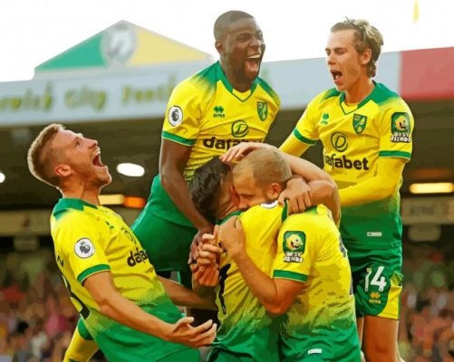 Norwich City FC Paint By Numbers
