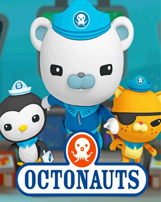 Octonauts Poster Paint By Numbers