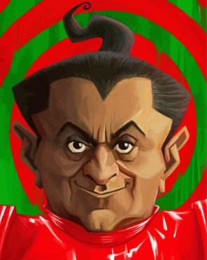 Oompa Loompa Illustration Paint By Numbers