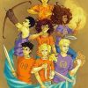 Percy Jackson And The Seven Art Paint By Number