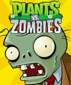 Plants Vs Zombies Poster Paint By Number