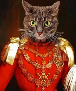 Royal Cat Paint By Numbers