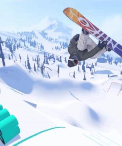 SSX Snowboarding Game Paint By Numbers