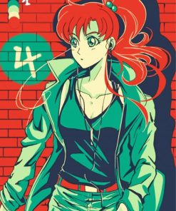 Sailor Jupiter Art Paint By Numbers