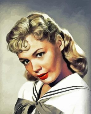 Sandra Dee Illustration Paint By Number