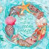 Starfish And Shell Ocean Wreath Paint By Number