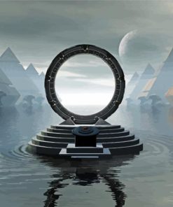 Stargate Illustration Paint By Number
