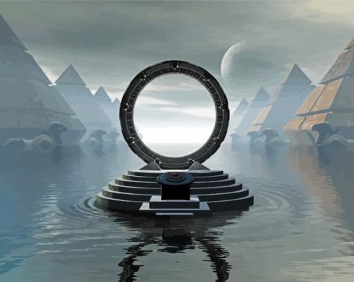 Stargate Illustration Paint By Number