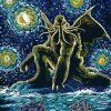 Starry Night Cthulhu Paint By Numbers