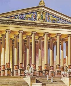 Temple Of Artemis Turkey Paint By Numbers