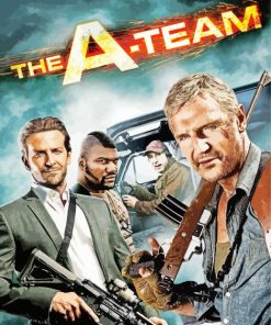 The A Team Movie Poster Paint By Numbers