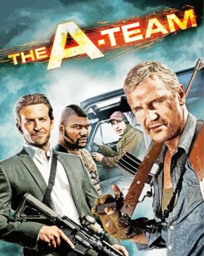 The A Team Movie Poster Paint By Numbers