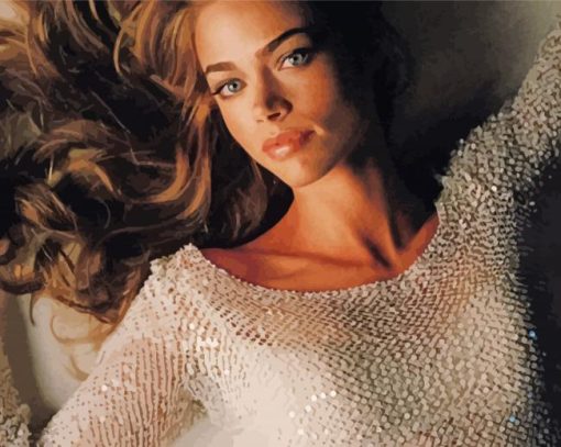 The Beautiful Denise Richards Paint By Numbers