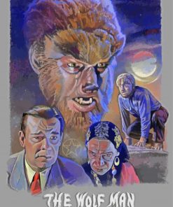 The Wolf Man Paint By Numbers