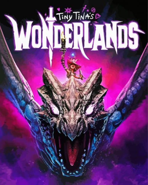 Tiny Tinas Wonderlands Poster Paint By Numbers
