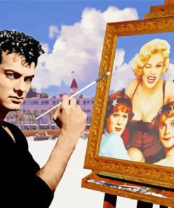Tony Curtis Some Like It Hot Paint By Numbers