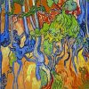 Tree Roots And Trunks By Vincent Van Gogh Paint By Number
