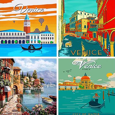 venice paint by numbers