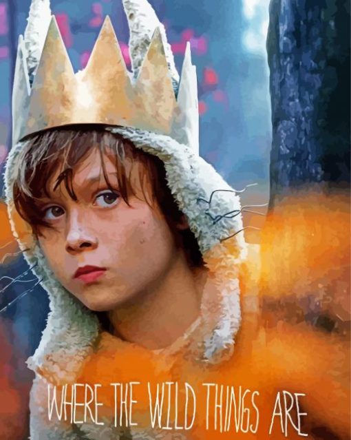 Where The Wild Things Are Movie Poster Paint By Numbers