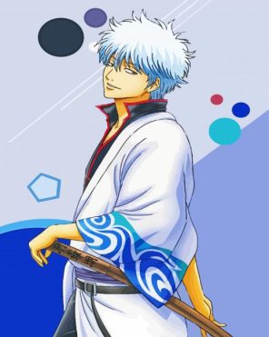 Aesthetic Gintoki Paint By Number